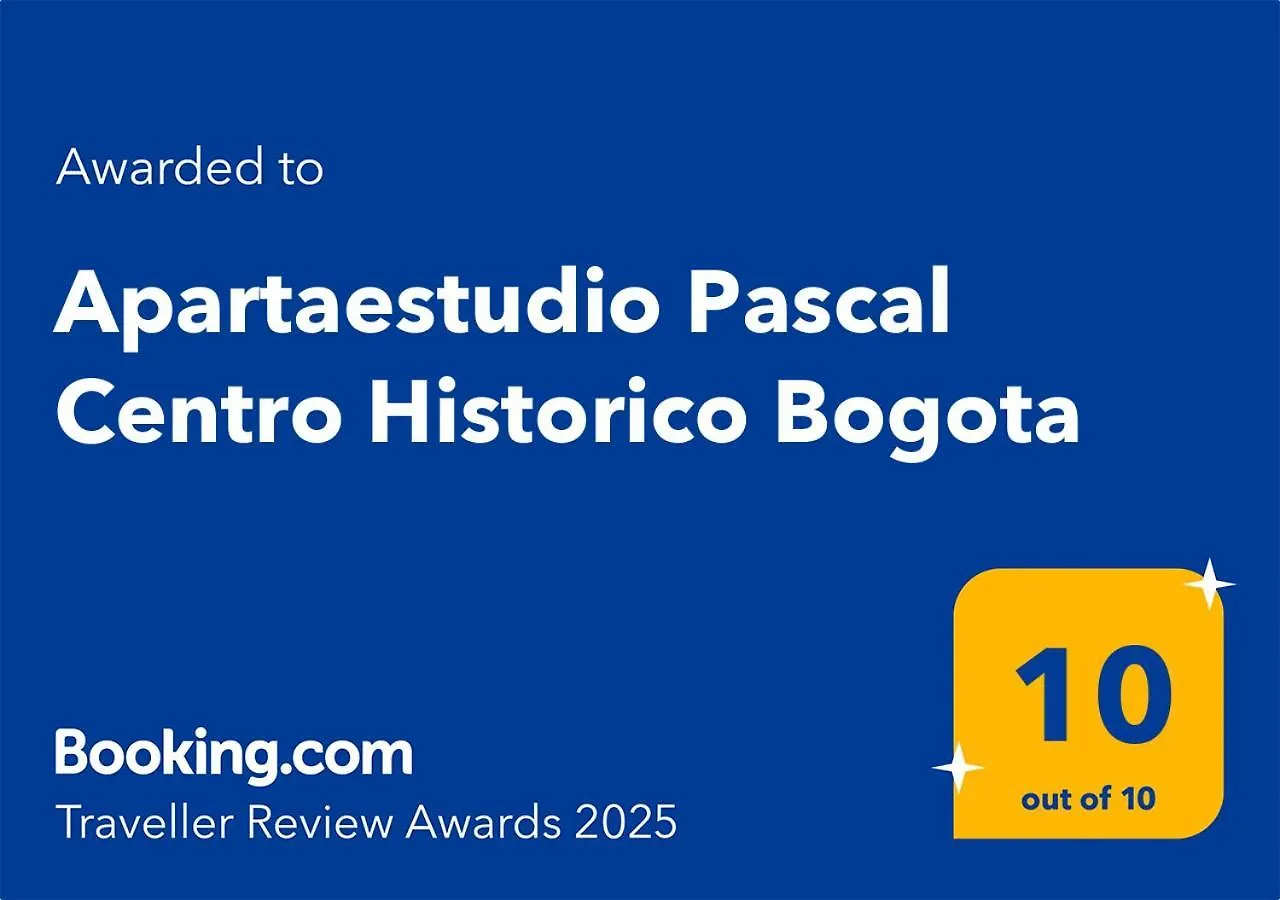 Apartaestudio Pascal Centro Historico Bogota Colombia